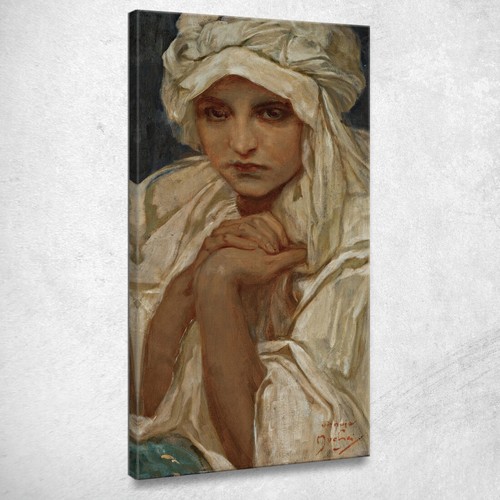 Ritratto una ragazza - una,