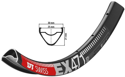 Cerchio swiss 471 26 - dt, ex