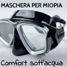 maschera subacquea miopia