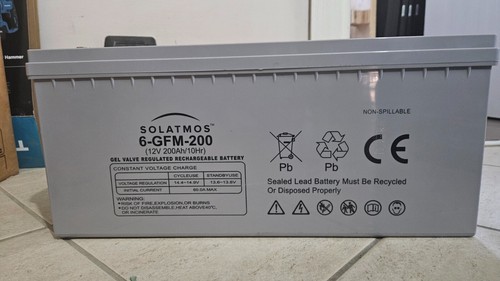 Batteria 200ah 12v - 200ah, gel