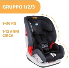 Chicco YOUniverse fix usato. Seggiolino per auto gruppo 1-2-3 da 9 36 kg