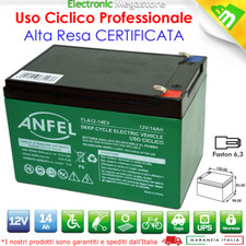 Batteria 12v 14ah - gel, piombo