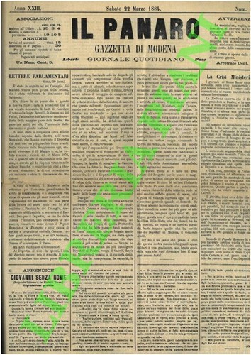 Panaro gazzetta di - di, modena