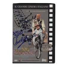 Nuovo Cinema Paradiso Dvd Autografato da Cascio Tornatore Danieli Leonardi