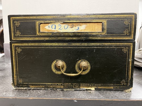 Scatola francese vintage anni