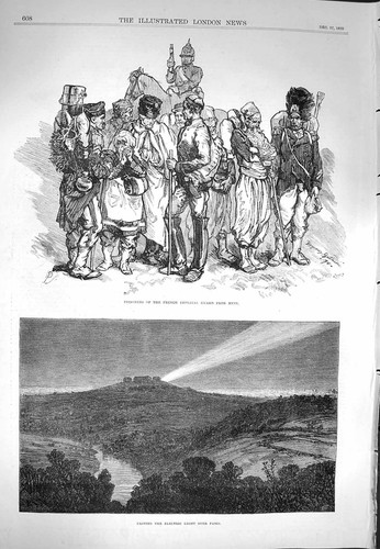 Vecchia stampa antica - antica, 1870