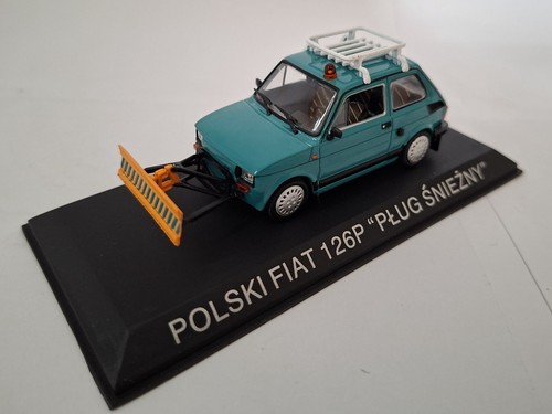 Fiat 126 vert polski chasse - 126,