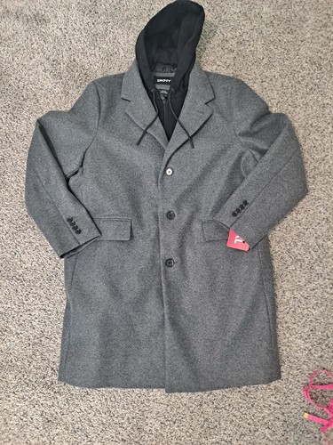 Cappotto uomo dkny grigio - cappotto,