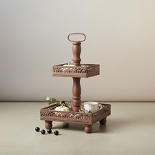 Piano 2 piani marrone XXL