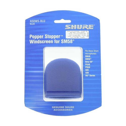 Shure a58ws blu - a58ws-blu, spugna