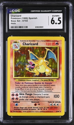 Cgc charizard 102 holo - 4/102,