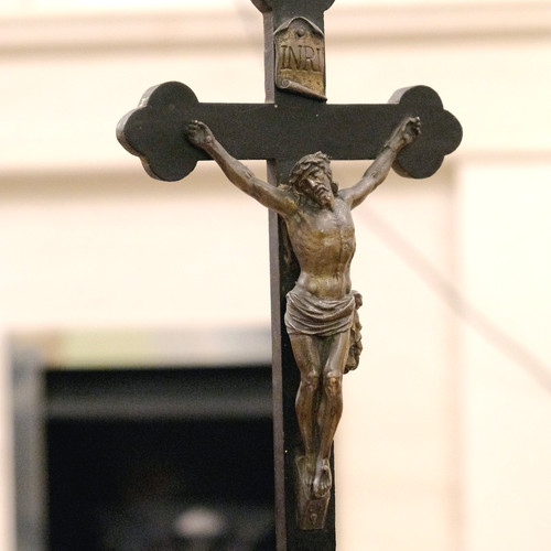 Antico crocifisso ferro - crocifisso,