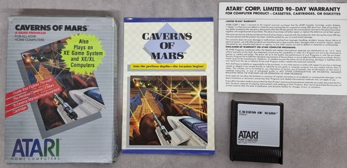 Atari caverns of - xe/xl,