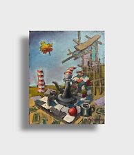 Dipinto olio regina pittore