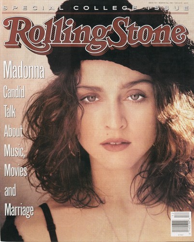 Madonna rolling stone - rolling,