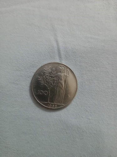 Moneta 100 lire - del,
