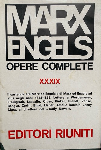 Marx engels opere - opere, complete