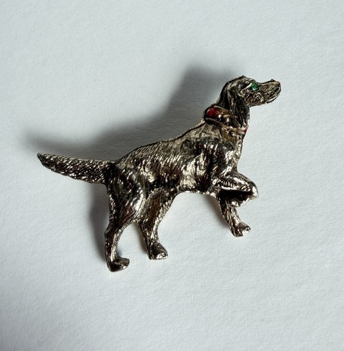 Spilla cane setter irlandese