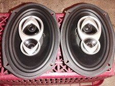 TEC Altoparlanti ovali auto 3 Vie 6x9" Woofer ellittici 15x23 cm Da 250 Watt
