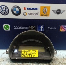 Quadro Strumentazione Veglia Contachilometri Citroen C3 1.4 Benzina 2005