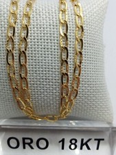 Collana in oro giallo 750 18