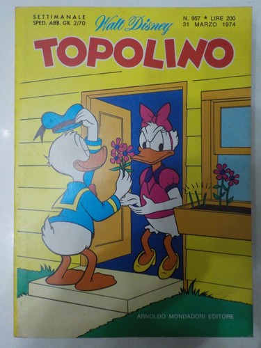 Topolino 957 con difetto - n,