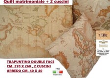 Quilt copriletto matrimoniale