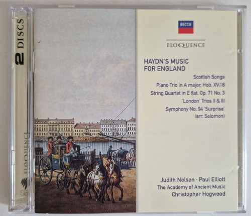 Haydn music for england - haydn's,