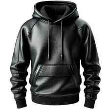 Men's Black Premium Leather