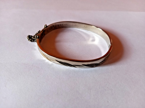 Bracciale vintage con - , cerniera