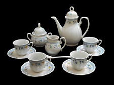 Servizio da caffè CASA REGGIA per 4 persone porcellana o ceramica caffe vintage