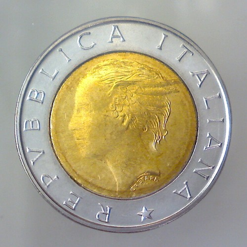 Repubblica italiana 500 lire - repubblica,