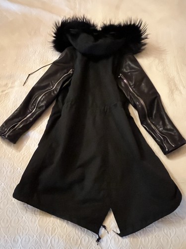Camouflage couture stork parka - camouflage,