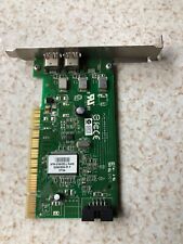 2 Port Adaptec AFW-2100 FireWire IEEE 1394 PCI Adapter Card Dell Y9457