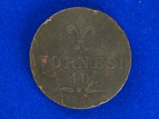 10 Tornesi 1859 Francesco II Regno Delle Due Sicilie