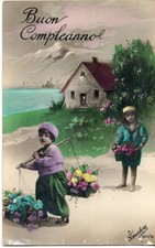 Lotto - 8 Cartoline Augurali -