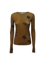 Blusa Donna Max Mara Cuoio