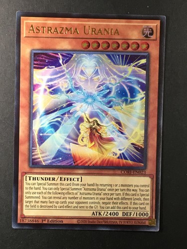 Yugioh tcg astrazma urania - tcg,
