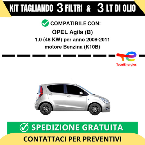 Tagliando per opel agila - tagliando,