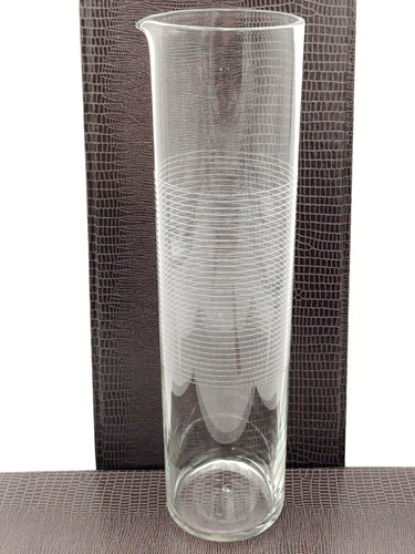 Caraffa vetro tubolare con - caraffa,