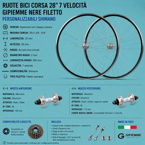 Ruote bici corsa 7 - bici,