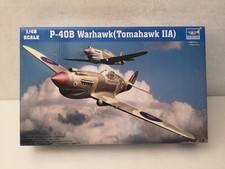 P-40B Warhawk Tomahawk IIA Kit Trumpeter 02807 Scala 1/48 G9