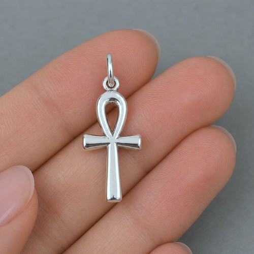 Charm ankh argento sterling - argento,