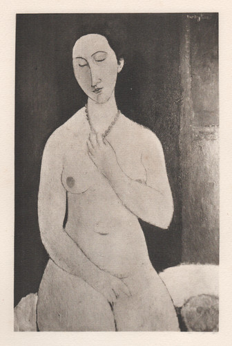 Amedeo modigliani femme au - modigliani,