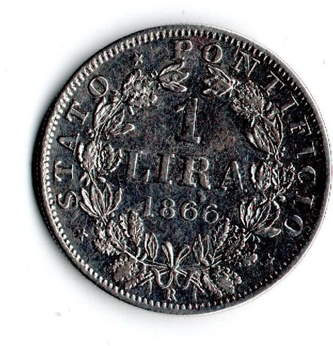 Pontificio 1866 pio - pontificio, ,1866,