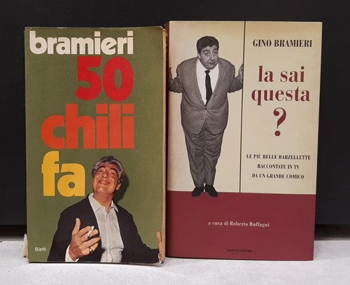 Lotto gino bramieri 2 libri - lotto,