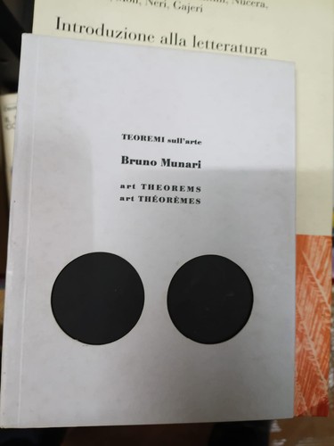 Teoremi sull arte bruno munari - bruno,