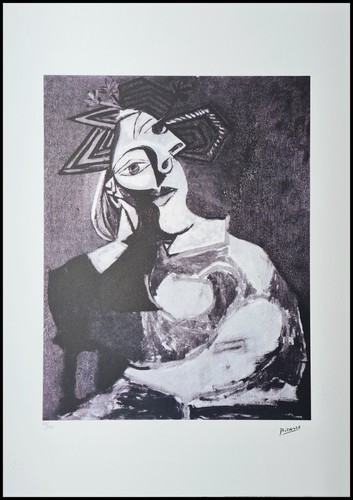 Pablo picasso seated woman - pablo,