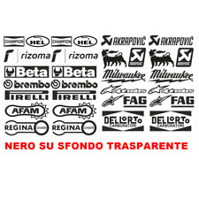 kit 32 adesivi Aufkleber