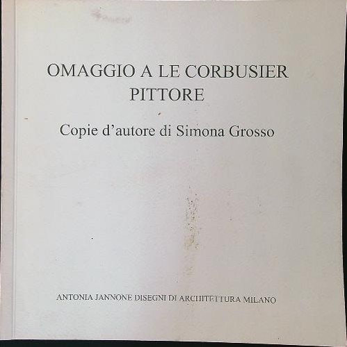 Omaggio corbusier pittore - a,